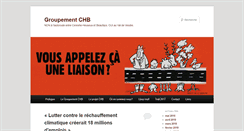 Desktop Screenshot of groupementchb.com